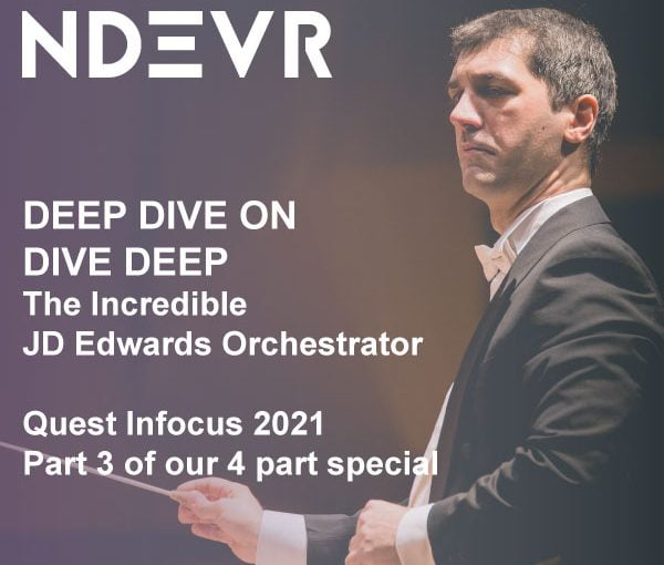 JD Edwards Release 22 Incredible Orchestrator